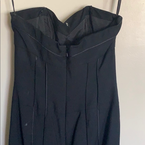 Bebe Black strapless midi dress XS - Picture 5 of 8